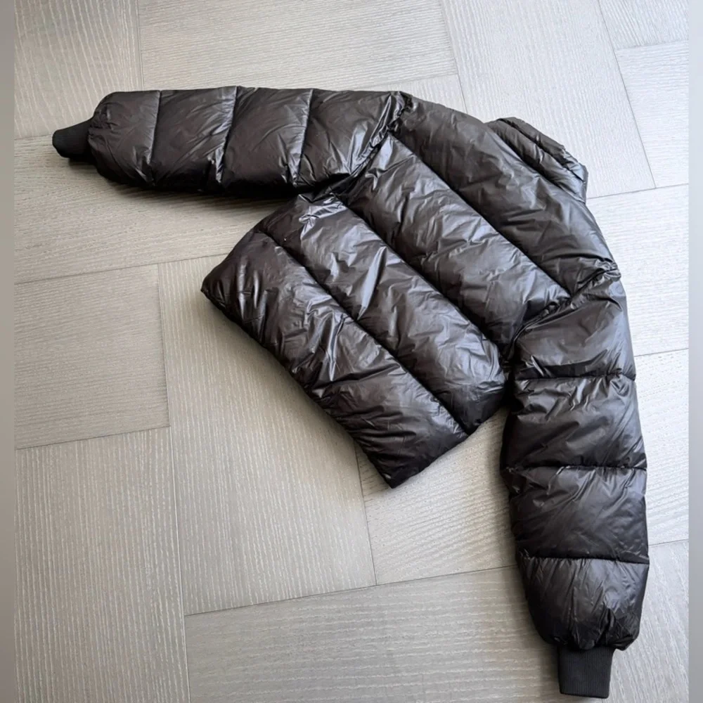 Ganni Black Short Puffer Jacket - Picture 12 of 14